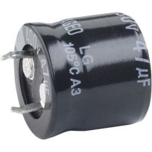 Condensateur Électrolytique Snap-in 10 Mm 100 Μf 450 V/dc 20 % (ø X H) 22 Mm X 40 Mm 1 Pc(s) W43082 - Thomsen