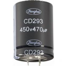 ECS2ABZ222MT6P23035 Condensateur électrolytique Snap-In 10 mm 2200 μF 100 v 20 % (ø x h) 30 mm x 35 mm 1 pc(s) W13013 - Jianghai