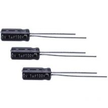 TKR101M1CD11M Condensateur électrolytique tht 2 mm 100 μF 16 v 20 % (ø x l) 5 mm x 11 mm 1 pc(s) X669251 - Jamicon
