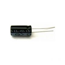 Elite - Condensateur électrolytique 6,8uf 450vdc 105oc Taille 10x20mm 6,8mf450v/105/rd