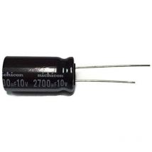 Condensateur électrolytique à faible impédance 2700uf 10vdc Dimensions 16x20mm 2700mf10v105