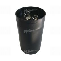 Condensateur Moteur 63/80 μf 250 v Condensateur De Démarrage 46 Mm x 98 Mm (diam. x Haut.) à Connecteurs