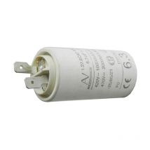 Condensateur permanent 6,3 mf 450 v pour hotte Ducati