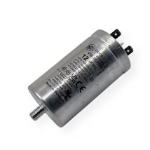 Ducati Energia - Condensateur permanent aluminium 12μF à cosses faston simple - Ø40x72mm - ducati