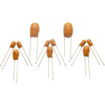 Condensateur tantale cms, 1μF, 50V c.c., ±20% Rs Pro