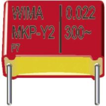 MKY22W22204D00KSSD-1 Condensateur anti-parasite MKP-X2 sortie radiale 0.022 μF 300 v/ac 10 % 1 pc(s) W30075 - Wima