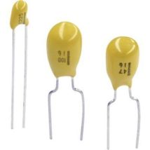 Ca42-685m035ab Condensateur Tantale Tht 2.5 Mm 6.8 Μf 35 V 20 % (l X H) 6 Mm X 14 Mm 1 Pc(s) S468261 - Tancap