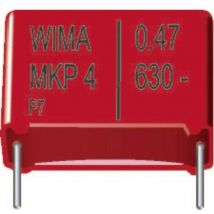 MKP4G031504C00KSSD 1 pc(s) Condensateur à film mkp sortie radiale 0.15 μF 400 v/dc 20 % 15 mm (l x l x h) 18 x 6 x 12.5 mm W37348 - Wima