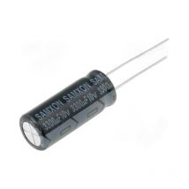 Condensatore elettrolitico 3300uf 10vdc 105oc Dimensioni 10x25mm 3300mf10v105