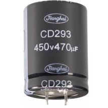 Condensatore Elettrolitico Jianghai Ecs2wbw331mt6p23540 10 Mm 330 Μf 450 V 20 % (ø X A) 35 Mm X 40 Mm 1 Pz. Snap-in