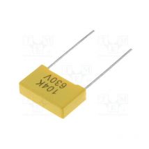 Condensatore in poliestere 100nf 630v R15mm Long Leg 100nf630vr15/sr