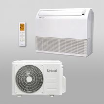 Condizionatore climatizzatore Unical soffitto/pavimento 18000 btu ps10 18h classe a++/a+ gas r-32 novità