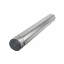 Condotto Alluminio Ø125mm X 1,00m - Isotip Joncoux : 011012