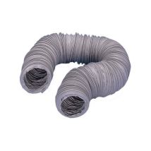 Conducto Flexible De Pvc Gris, Diámetro 125 Mm, Longitud 6 Metros