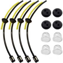 Conductos de combustible con filtro, kit universal de filtro de combustible, conducto de combustible para desbrozadora, conductos de combustible para