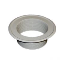 120mm Conduit ventilation métallique tuyau terminant jusqu'à élément masquage