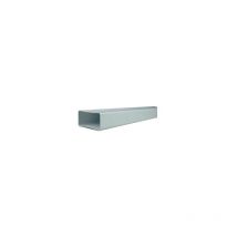 Conduit rectangulaire pour ventilation/extraction 180x90x1.500 mm - siber