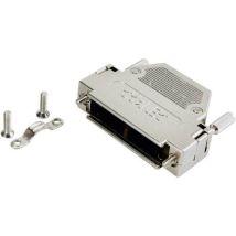 Conec 165x10929xe 165x10929xe Guscio Sub-d Numero Poli (num): 25 Plastica Metallizzata 180 ° Argento 1 Pz.