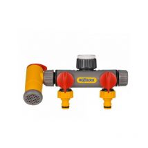 Conector para grifo de 3 vías flow max