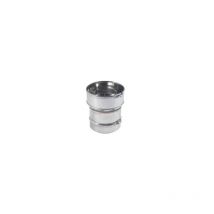 Conector de estufa de acero inoxidable para tubo flexible, D.125x180/186