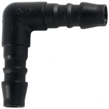 Conector de manguera Sauermann codo de 90° ø 10 mm (3/8'')