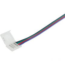 Optonica - Conector flexible para la banda led rgb - Conector flexible para la banda led rgb - Accesorio plástico