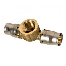 Racor tectite sin herramientas 20, 20 x 27, 20 mm T hembra multicapa para clips