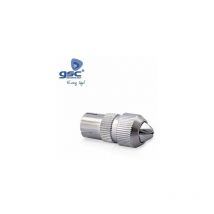 Conector macho tv recto metálico GSC 002603318