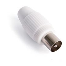 Axil - Conector antena coaxial macho recto