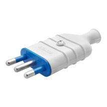Gewiss - Enchufe recto 16A grande color blanco GW28005