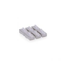 Logilink - Conector RJ45 macho ftp CAT5E blindado para cables con entrada de Ø5,5 a Ø6,2mm (Bolsa de 6 unidades)