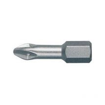 Conector semi-duro con zona de torsión para Tornillo Phillips 1/4'' PZ, dimensiones : PZ 3, Largo total 25 mm