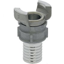 Conector simétrico guillemin, dn 20 x 25 mm, con casquillo acanalado