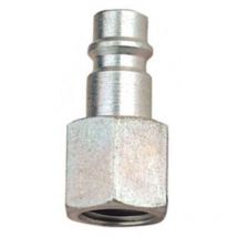 Powerplus - Conexión neumática macho automática para compresor lote de 2