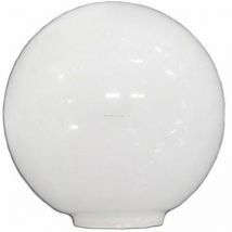 Confezione da 3 Tulipano in vetro opalino palla da 12 cm bocca da 5 cm