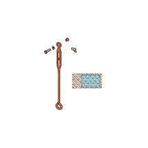 Pièce détachée paquet skinpack 615 bpr 3908425 - Faac