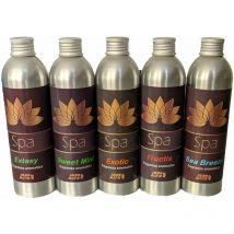Confezione assortita spa 250ml x 5pz. Extasy, Exotic, Sea Breeze, Fructis, Sweet Mint Metacril