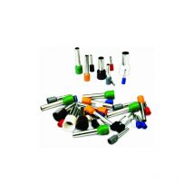 Confezione da 100 pezzi Punte a crimpare isolate, marrone 8 mm Electro Dh 31.607/10/12 8430552125333