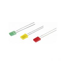 Confezione da 100 pz. 2x5 mm LED gialli Electro Dh 12.675/2X5/A 8430552021666