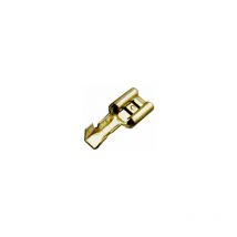 Confezione da 100 pz. 6,35 mm femmina terminali Fastom Electro DH 10.905/6 8430552067343