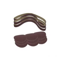 Nastri e dischi abrasivi kit 12pz per levigatrice Scheppach bts700