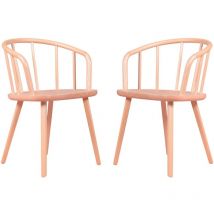 Nest Dream - Confezione da 2 sedie rustiche - Organic - Faggio