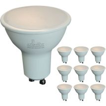 Led atomant Confezione da 10 Lampadina led GU10 9W, Colore Bianco Neutro (4500K), 950 Lumen