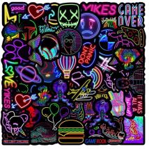 Confezione di adesivi - Neon