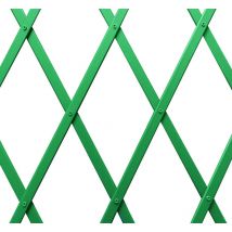 Traliccio estensibile in pvc col. verde cm. 200x100 - Confine