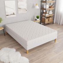 Elite Mattress - Ensemble 160x200 confort+ Sommier + Matelas Hauteur 17cm