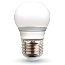 Bombilla E27 led 4W Globo G45 (equivalente a 30W) - Blanco día 6000K