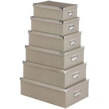 Five - Conjunto de 6 cajas de cocodrilo - 5