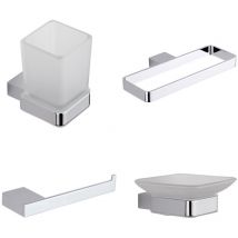 Milano - Conjunto de Accesorios Modernos Para Cuarto de Baño- Parade