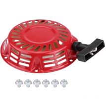 Sjlerst - Conjunto de arranque por cuerda de arranque de retroceso para generador de gasolina 2KW 168F